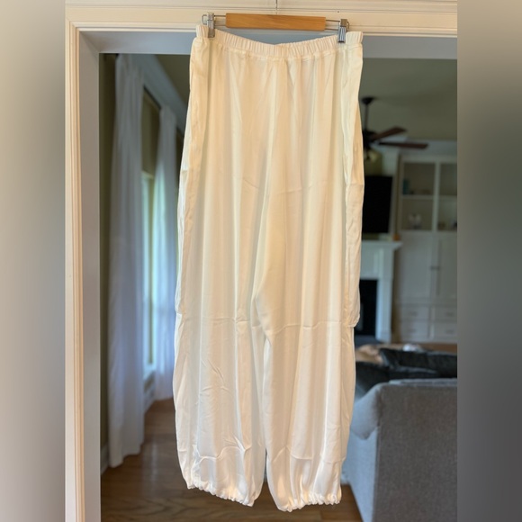 Maeve Anthropologie Silky Parachute Pants - Picture 3 of 7